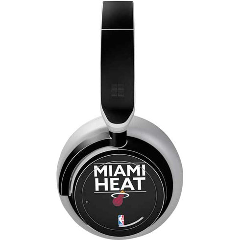 NBA Miami Heat Standard - Black Surface Headphones Skin